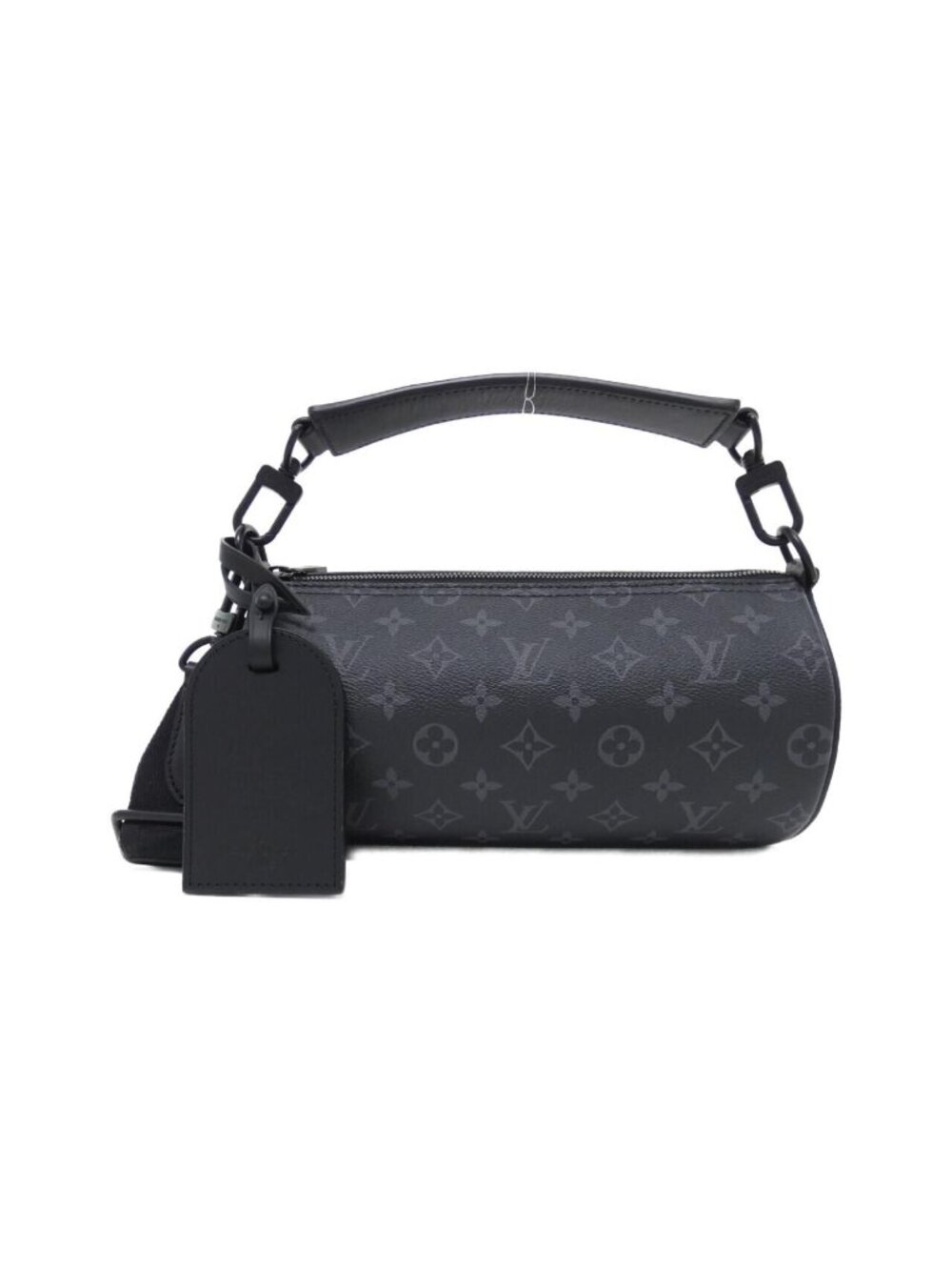 Louis Vuitton Monogram Eclipse Soft Polochon PM Bag